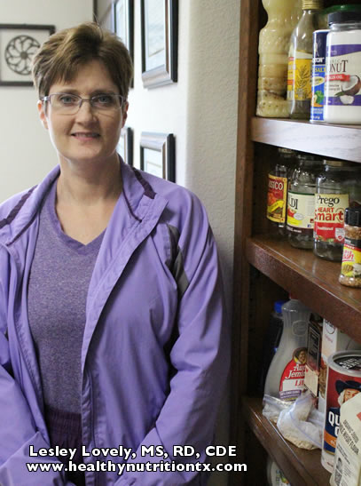 Dietitian / Lesley Lovely / healthynutritiontx.com